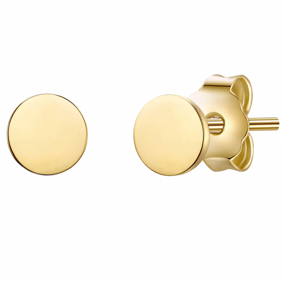 Ohrstecker Sterling Silber in Gelbgold