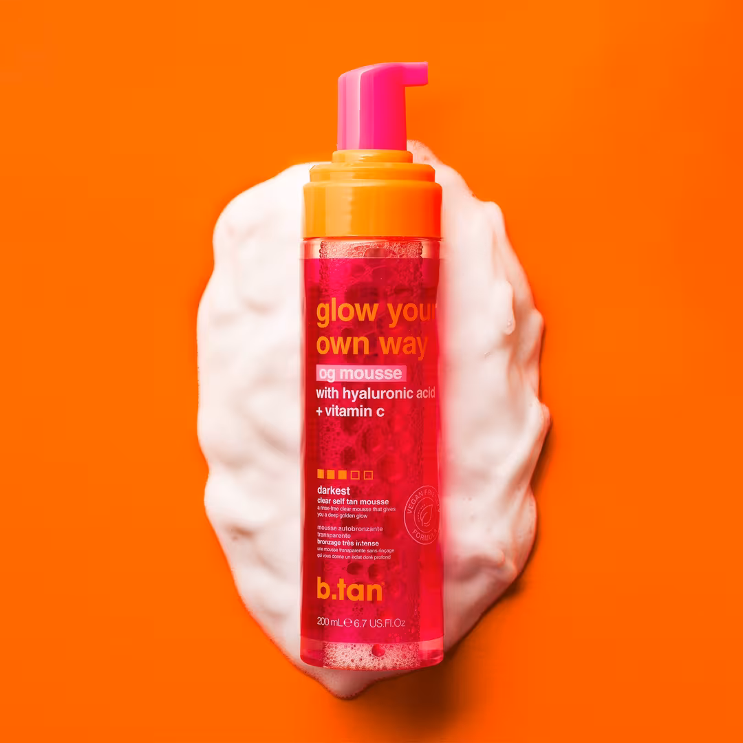b.tan  Glow Your Own Way OG Glow Mousse