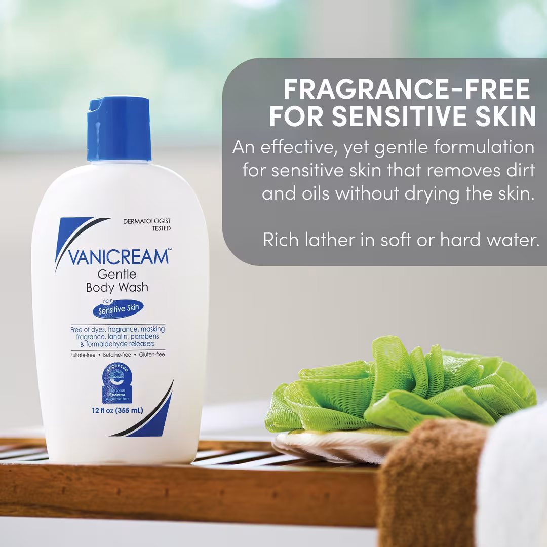 VANICREAM  Gentle Body Wash for Sensitive Skin