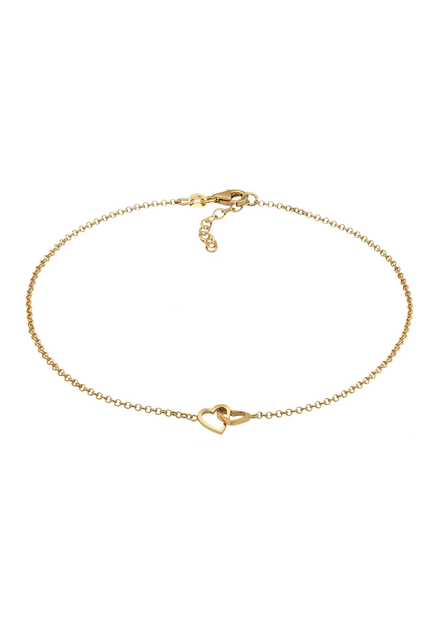 Herz Heart Liebe Verschlungen 925 Silber