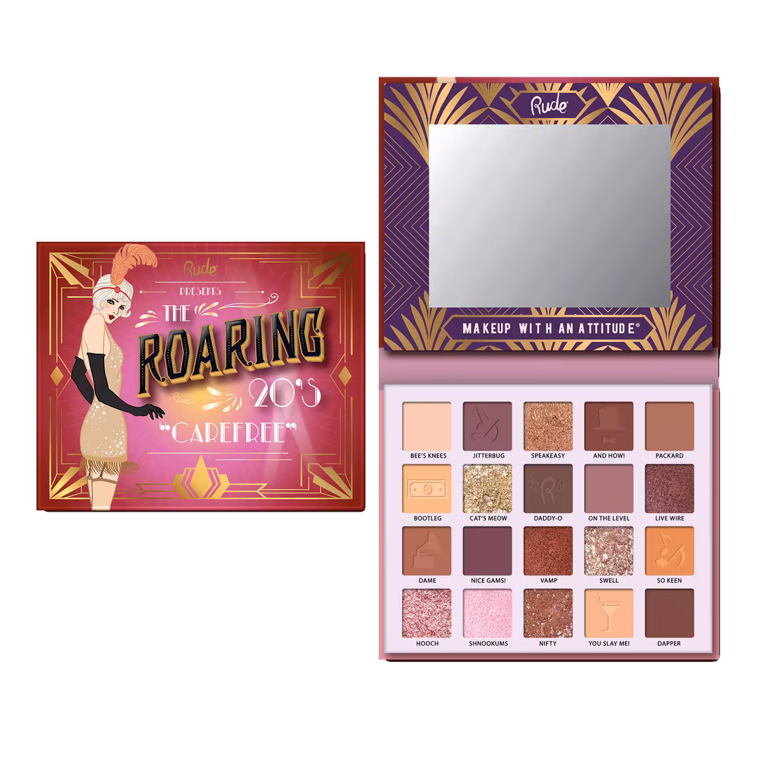 Rude  The Roaring 20's Eyeshadow Palette - Carefree