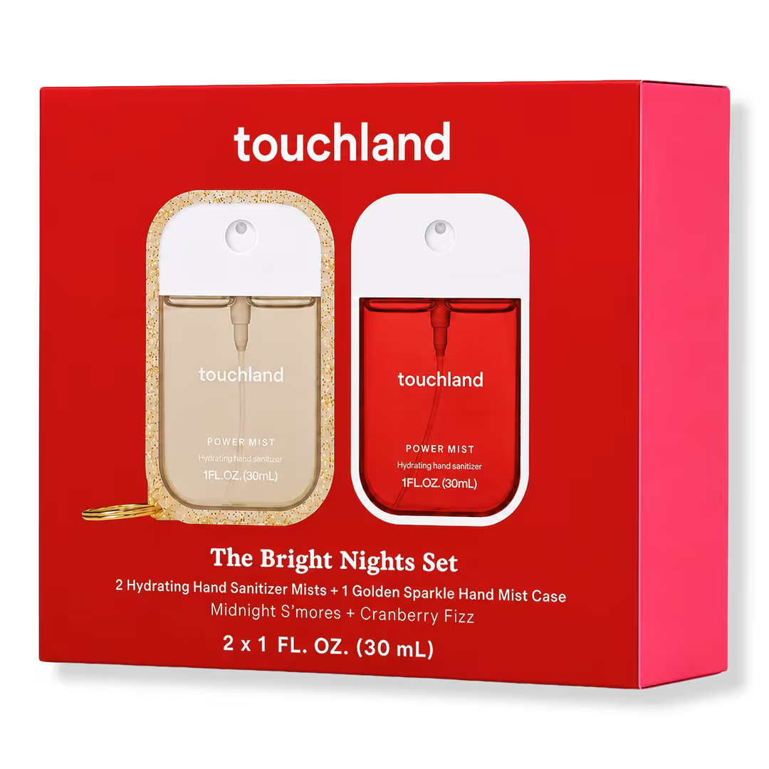Touchland  Special Edition Bright Nights Hand Sanitizer 2-Pack + Case