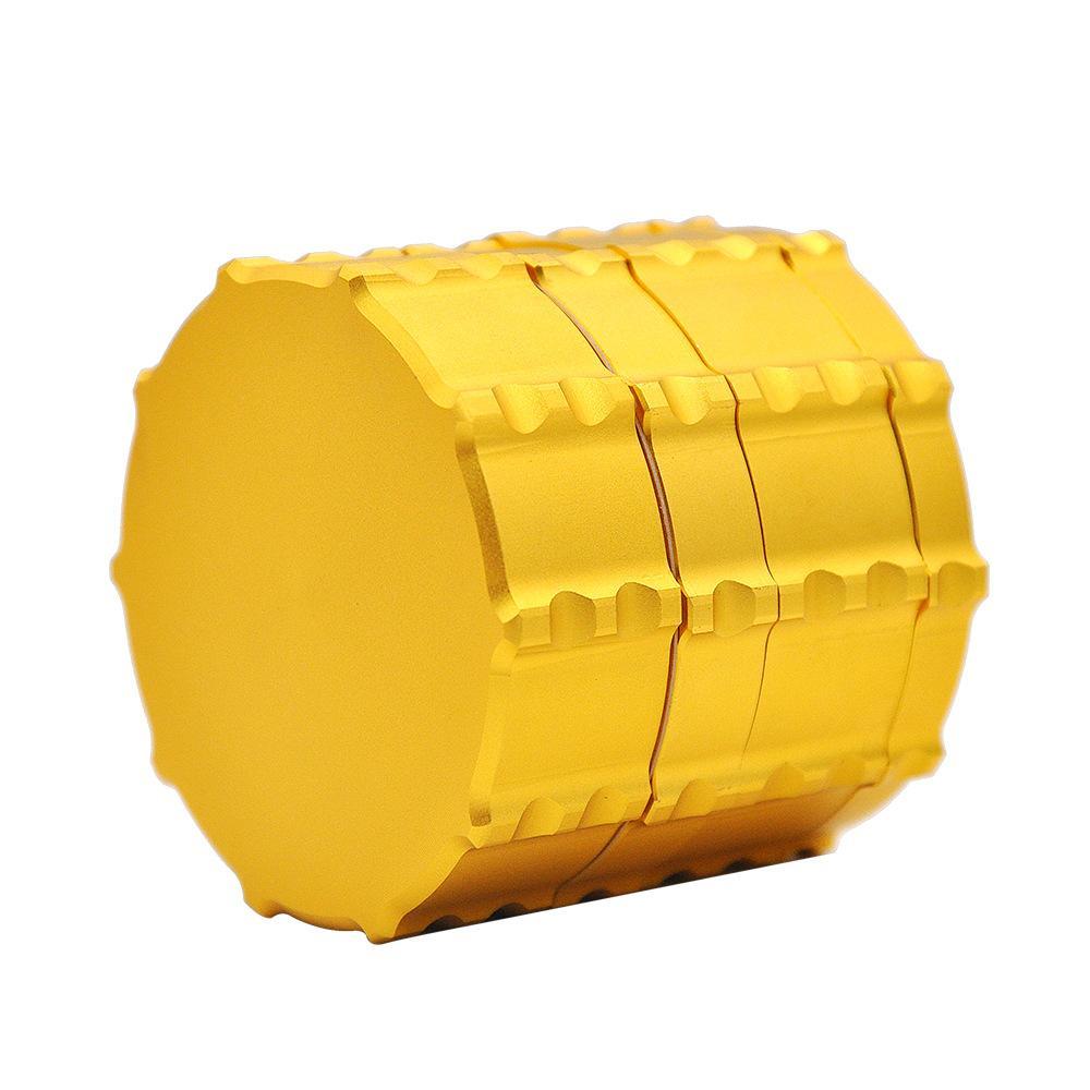 Notch Gear Novelty Aluminium 4-Layer Herb Grinder 60 MM (4 Colors)