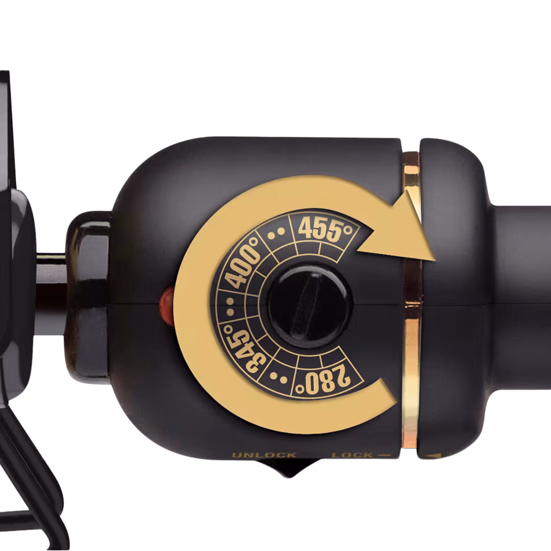 Hot Tools  Professional Black Gold Marcel Curling Iron
