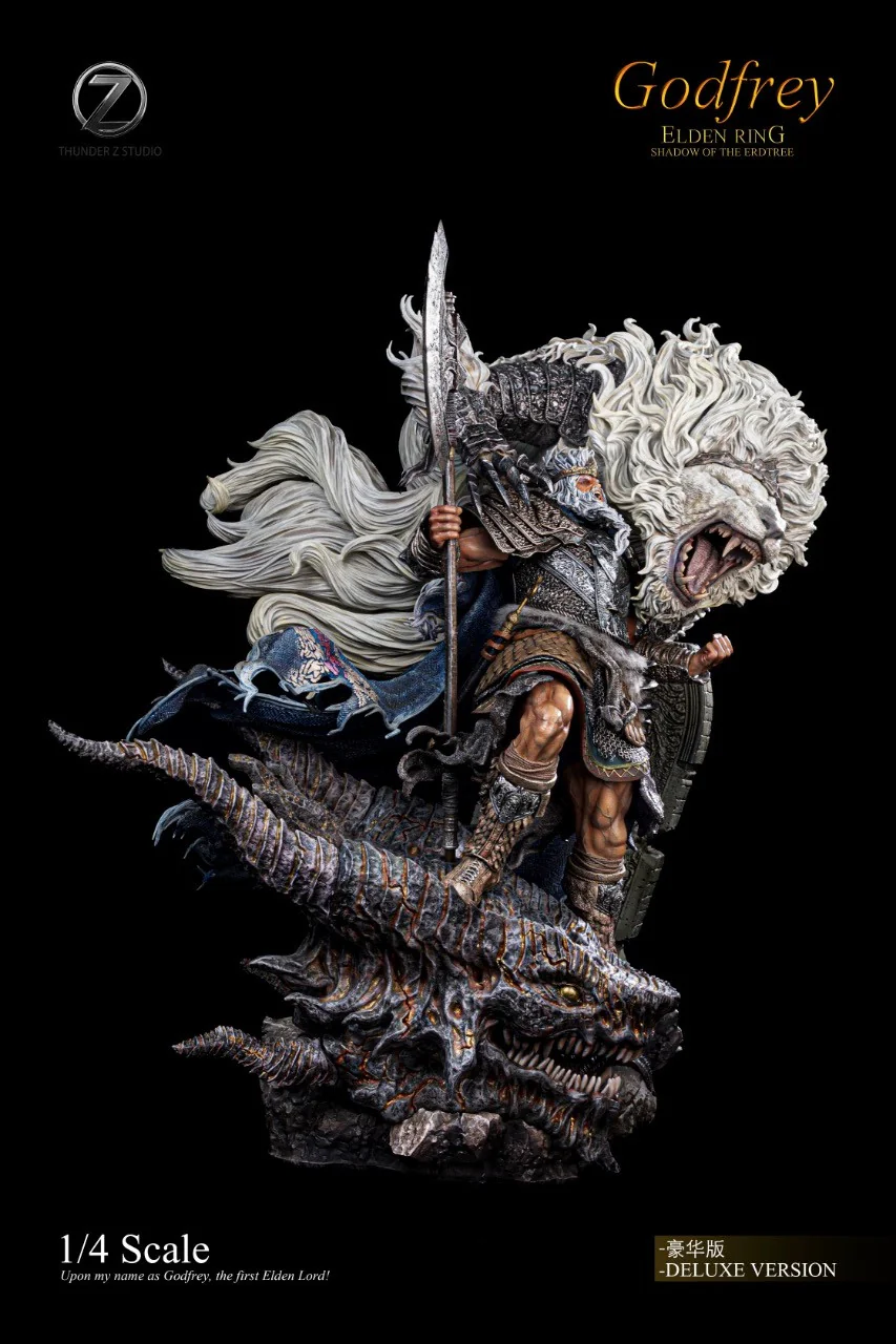 Elden Ring - Godfrey | 1:4 Resin Statue | by Thunder Z Studio