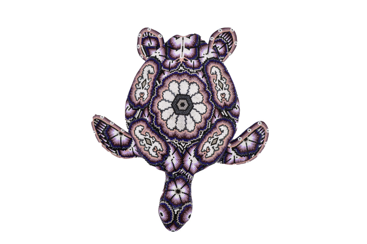 Tortuga – Obra de Arte Huichol