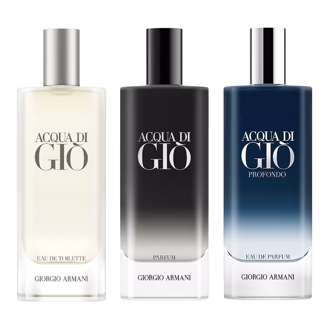 ARMANI  Acqua di Giò 3 Piece Men's Travel Size Holiday Gift Set