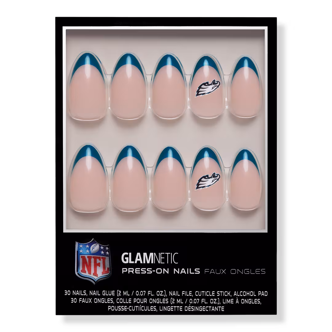 Glamnetic x Fanatics Nail  Philadelphia Eagles Press-On Nails