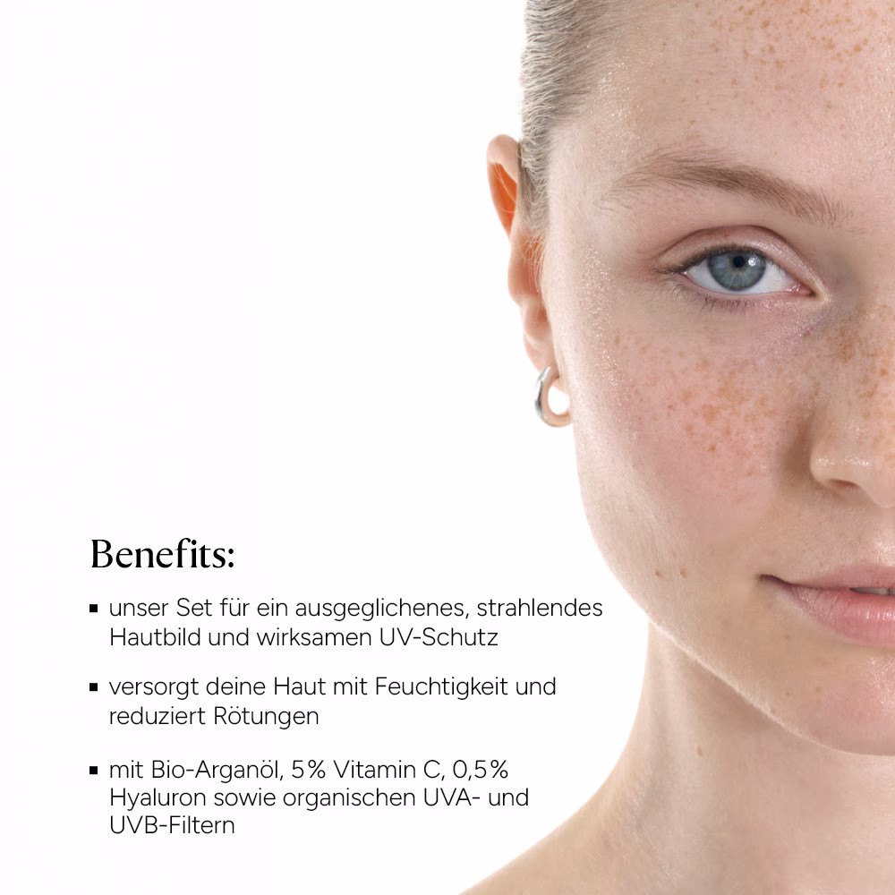 Set Fahlen Teint ausgleichen mit SPF 50