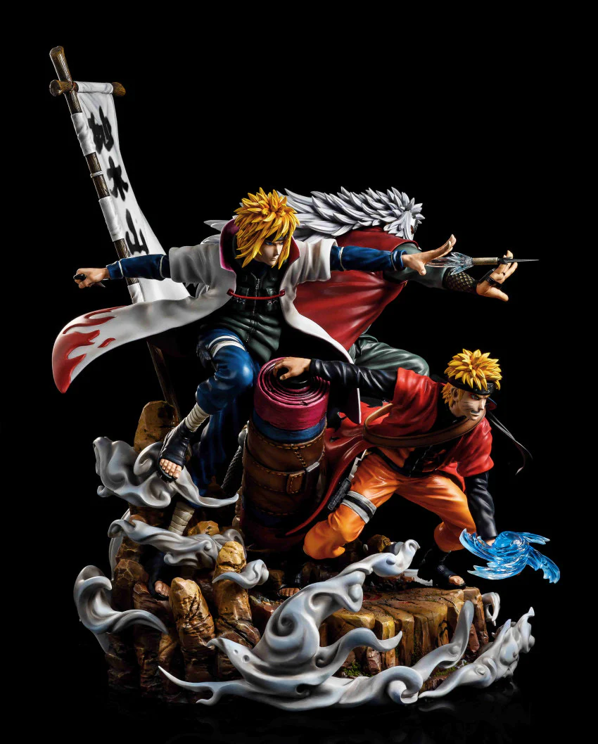 Naruto - Naruto & Minato & Jiraya by CW x SURGE studio