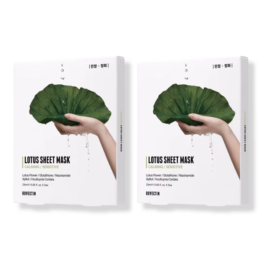 Rovectin  Calming Lotus Sheet Mask