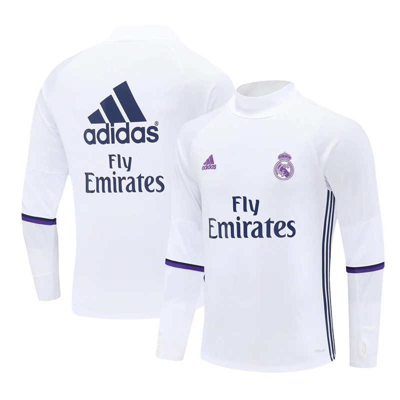 Real Madrid Training Jacket Men 2016 2017 White