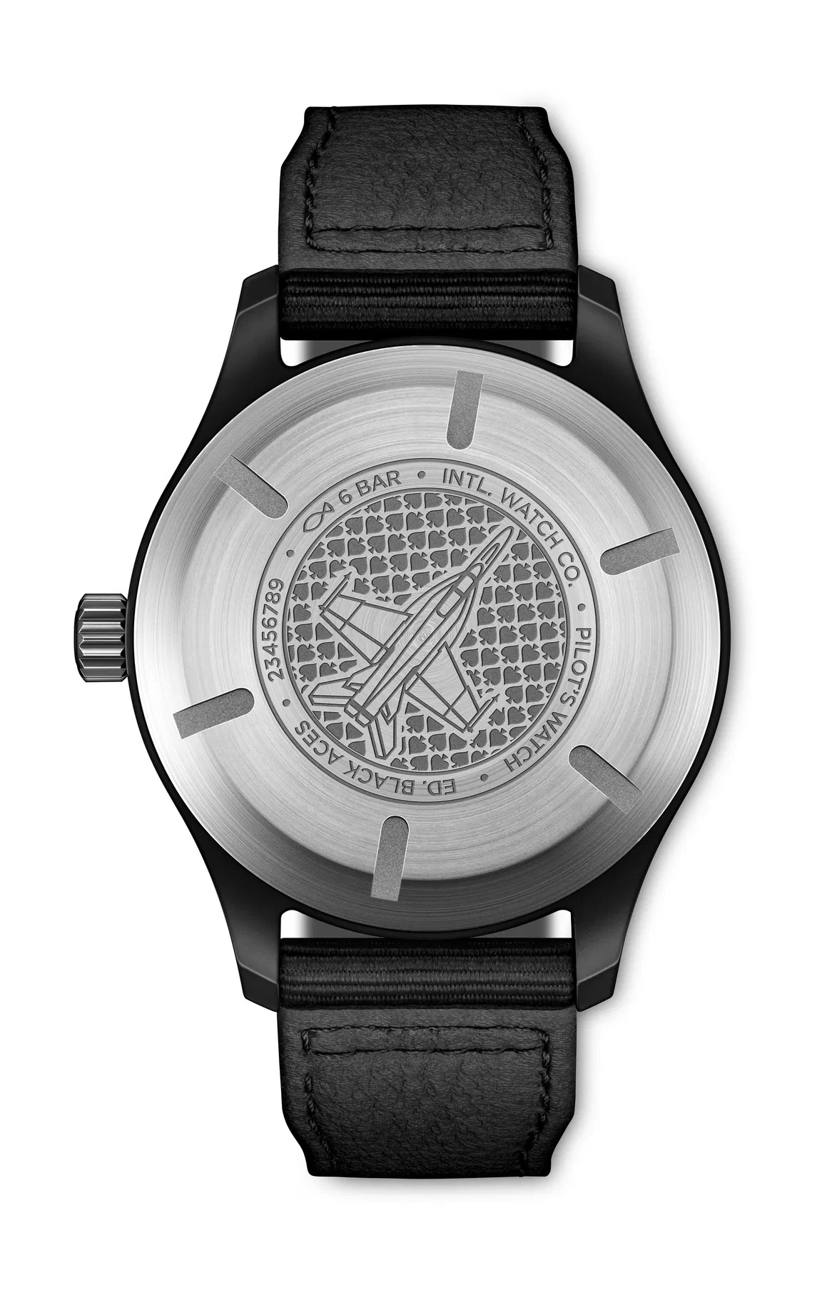 IWC Schaffhausen Pilots watch automatic 41 black aces iw326905