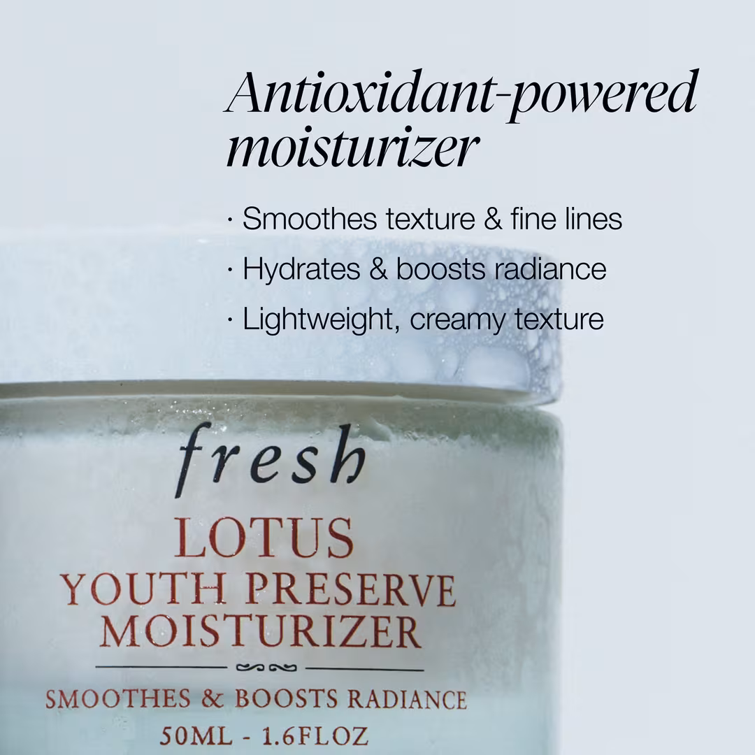 fresh  Lotus Youth Preserve Moisturizer