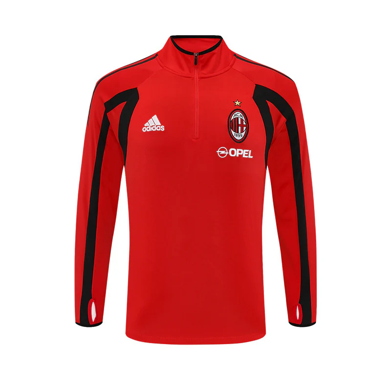 AC Milan Training Jacket Men 2005 2006 Red