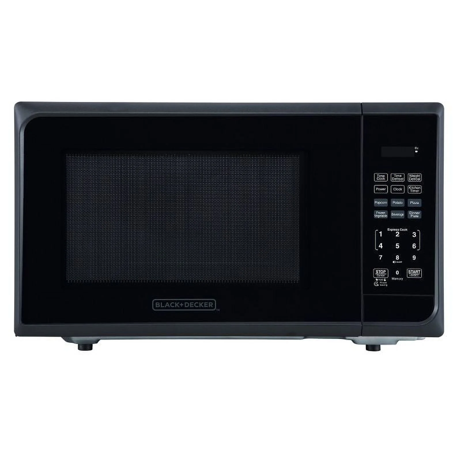BLACK+DECKER 1.1 Cu. Ft. Microwave Oven in Stainless Steel