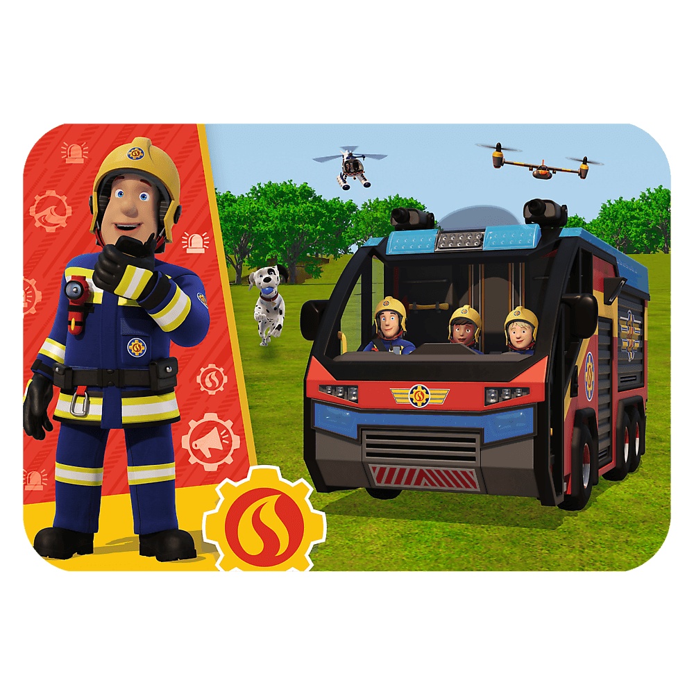 Puzzle Drewniane Strażak Sam 24 El. Niesamowity Strażak