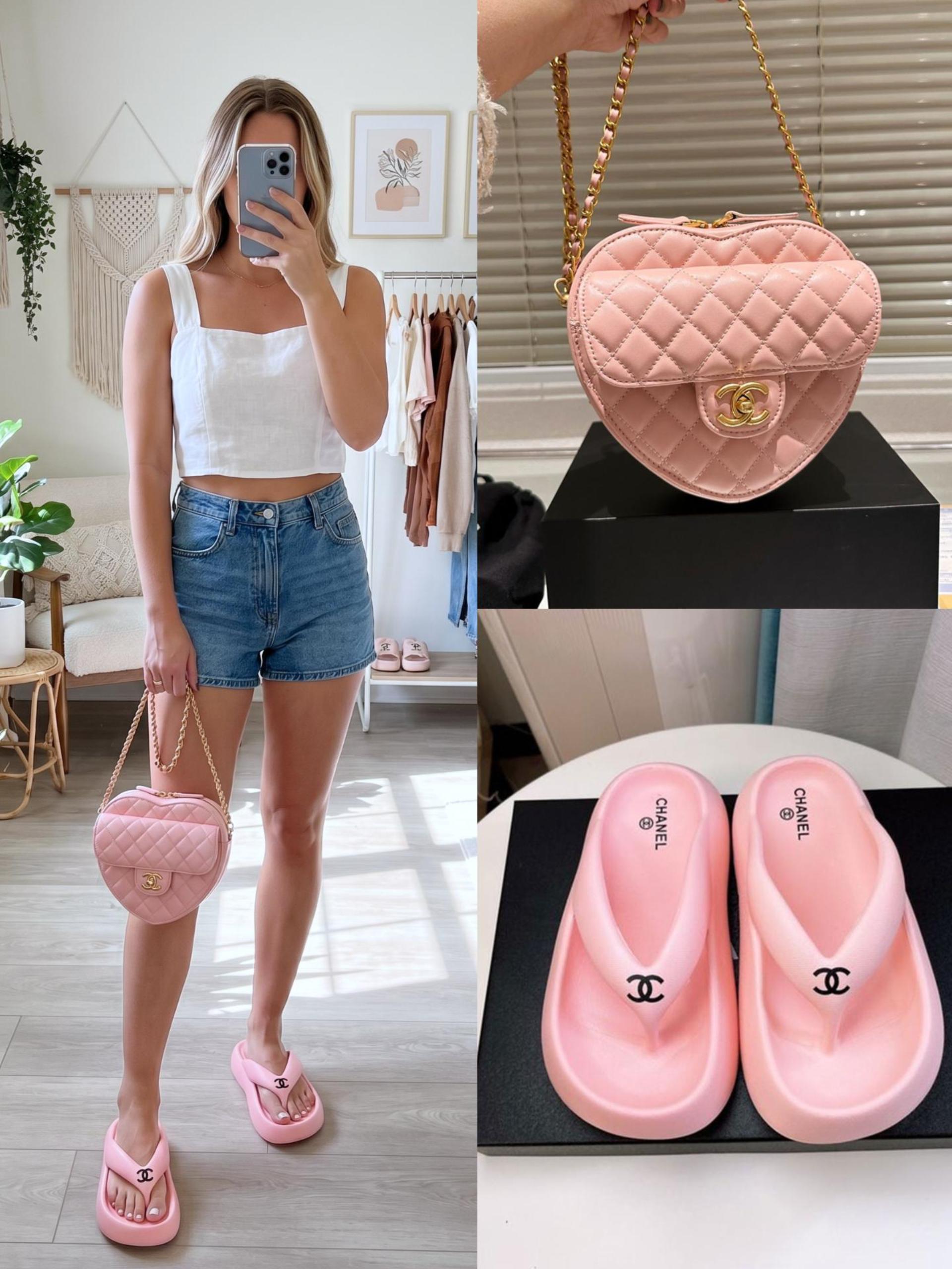 Chanel Shoes & Bag Set