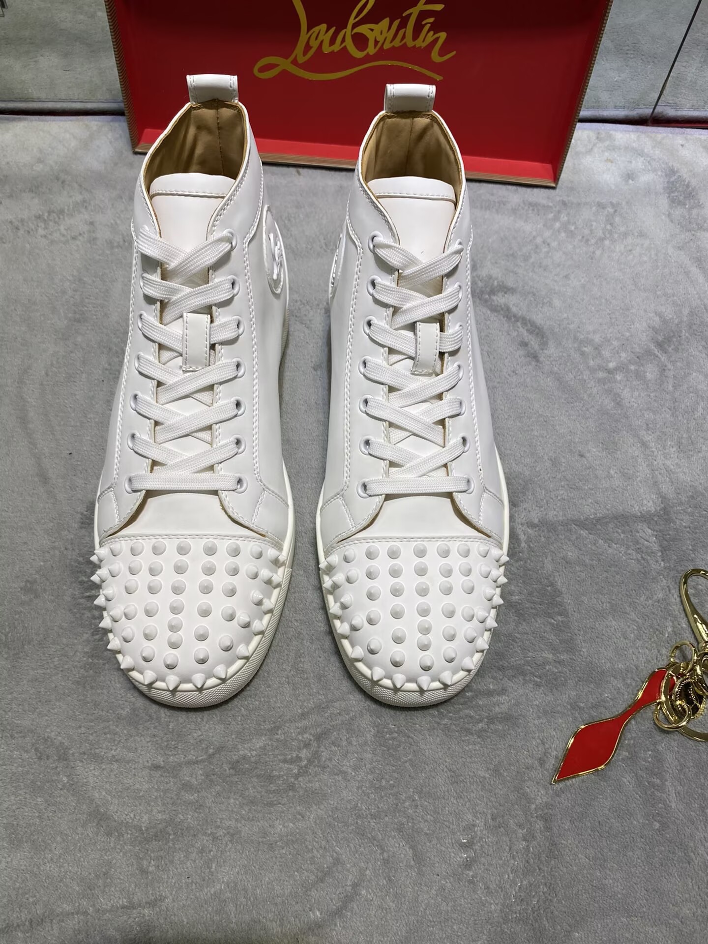 Christian Louboutin Red bottom High-Top - CCSHOES