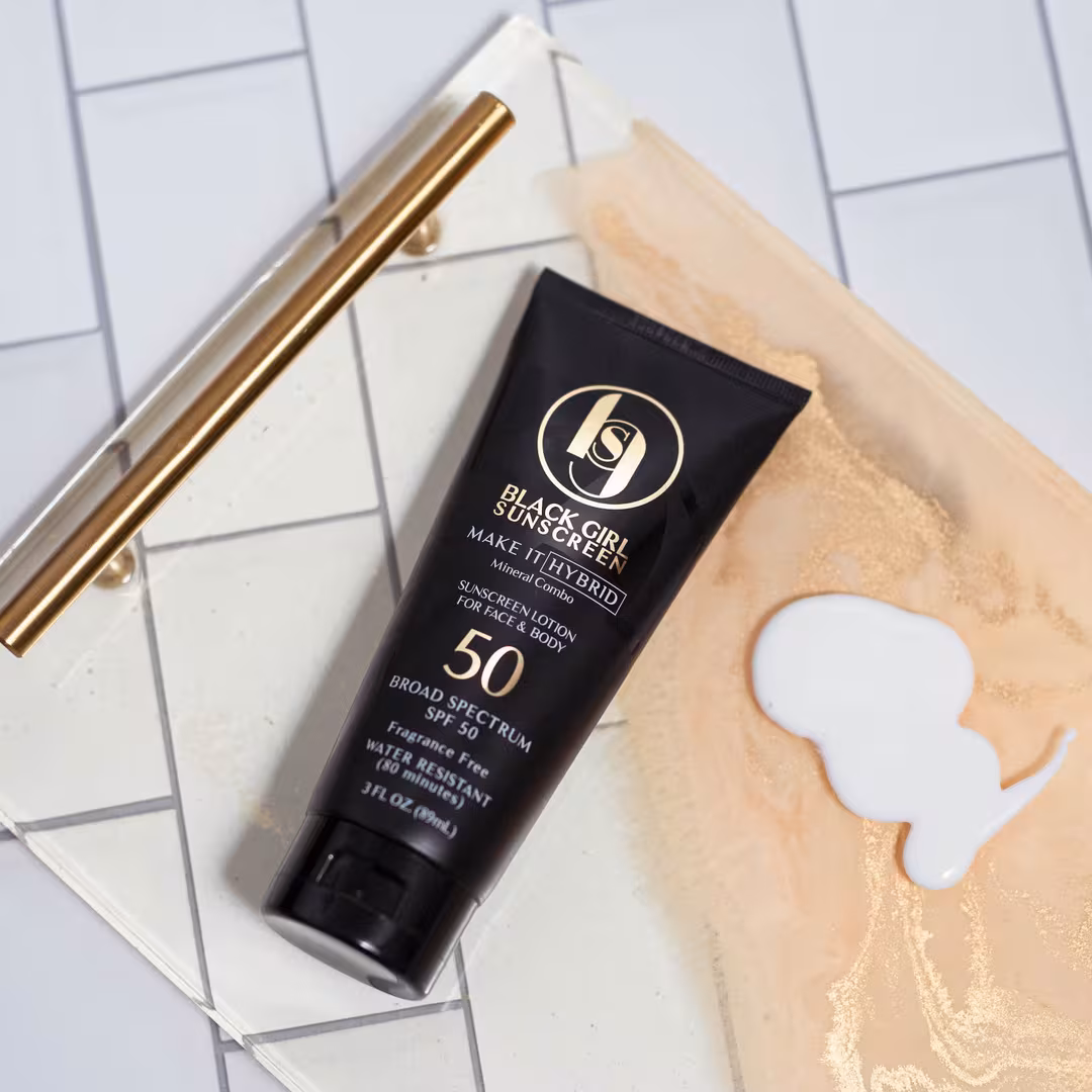Black Girl Sunscreen  Make It Hybrid Broad Spectrum SPF 50