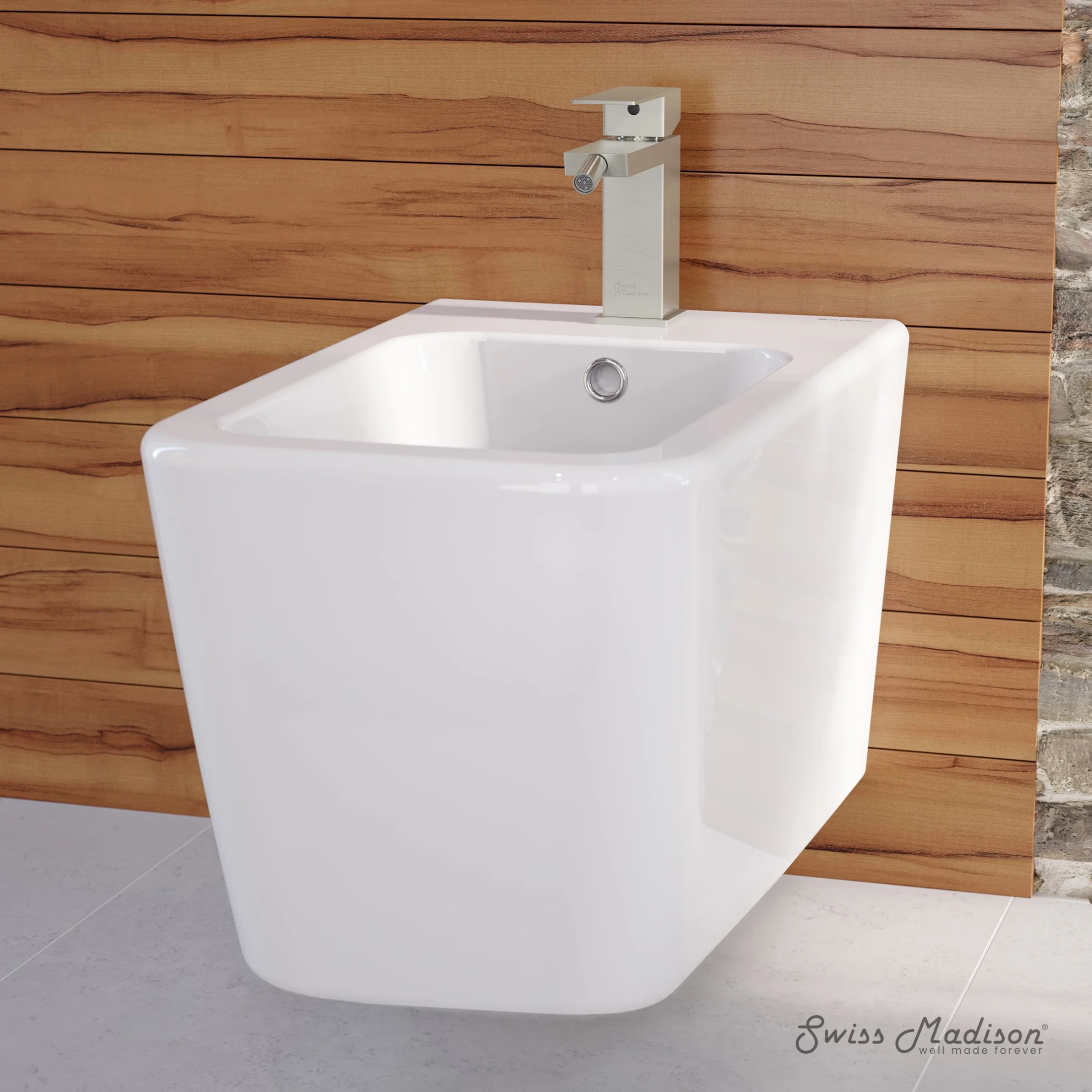Concorde Bidet Faucet in Nickel