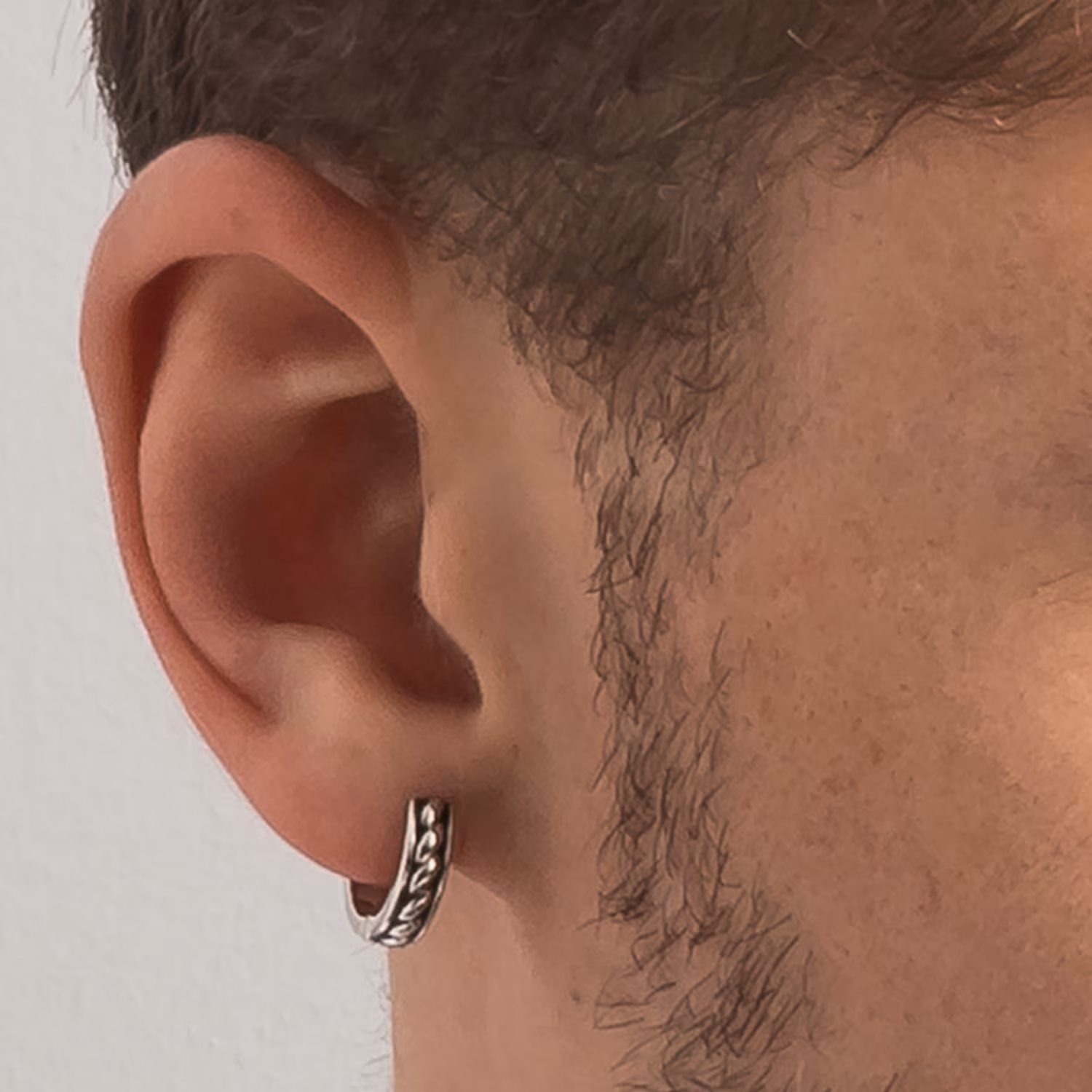 Caï Herren-Einzelner Ohrschmuck 925er Silber One Size 87390888