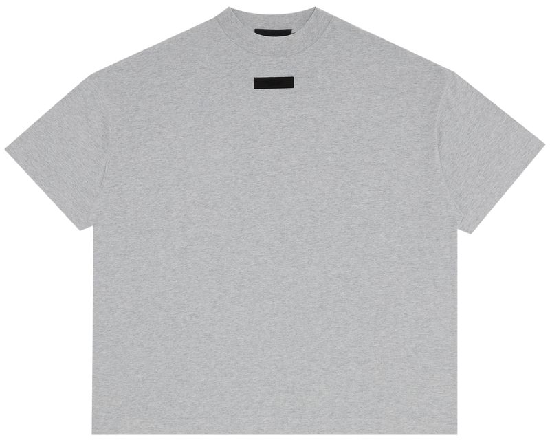 Tee Crewneck Light Heather Grey/SS24