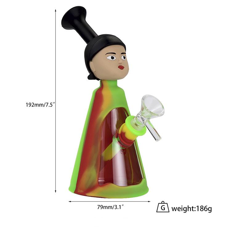 7 Silicone Women Novelty Dab Rig