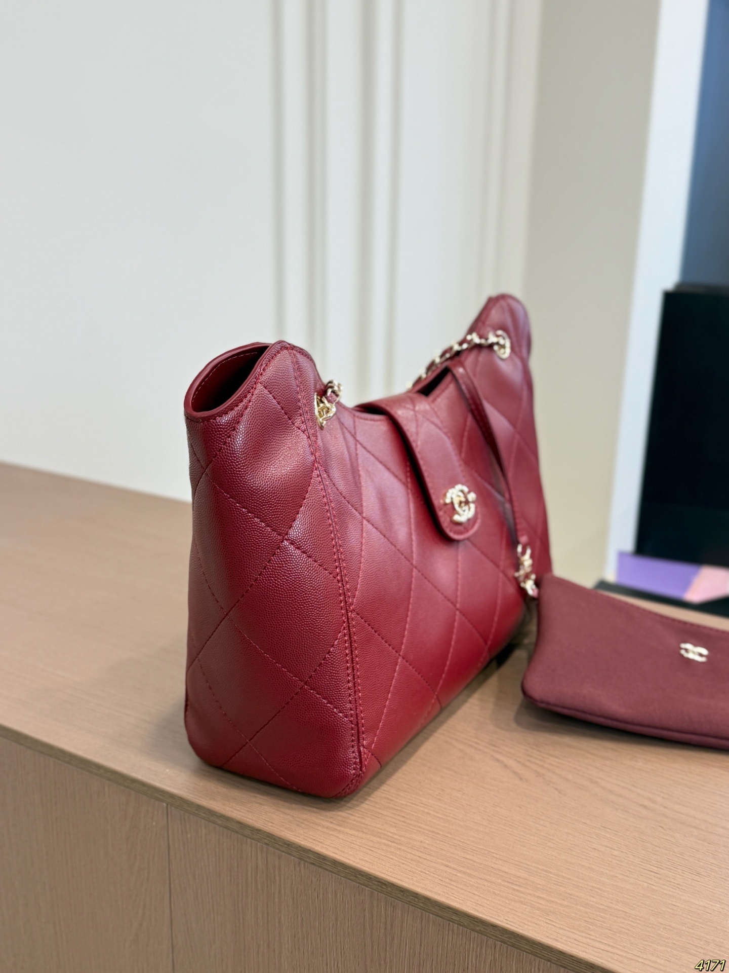 Chanel Quilted Tote Bag