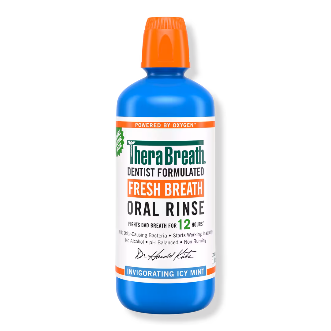 TheraBreath  Invigorating Icy Mint Fresh Breath Oral Rinse