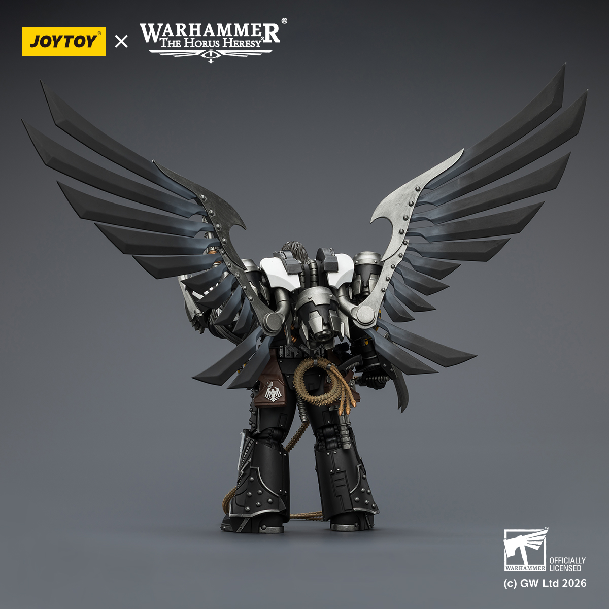 JOYTOY JT04179 Warhammer The Horus Heresy 1:18 Raven Guard Corvus Corax Primarch of the XIX Legion - JOYTOY WORLD