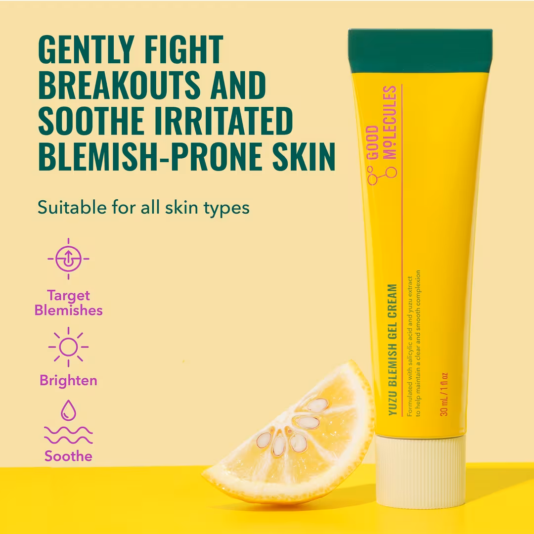 Good Molecules  Yuzu Blemish Gel Cream