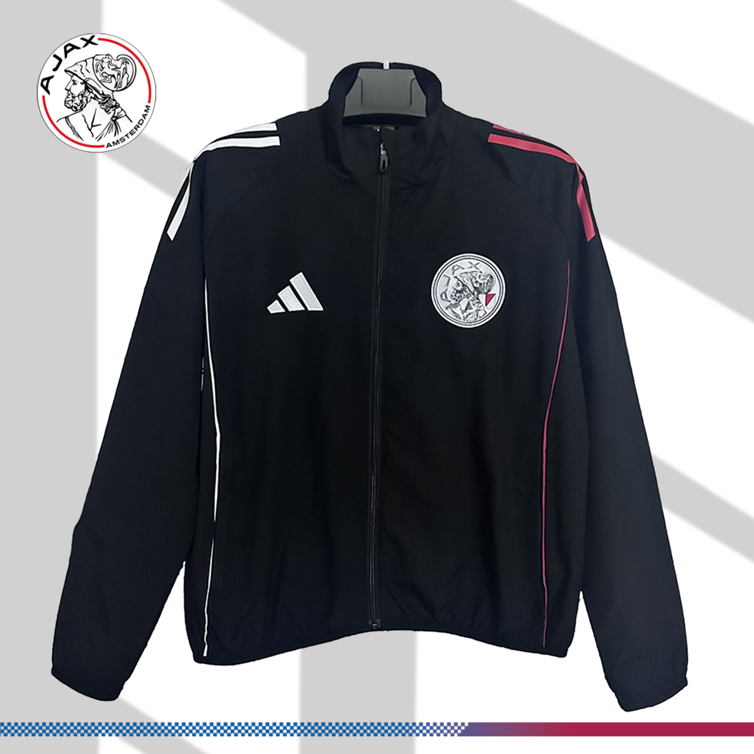 2025/2026 Ajax football embroidered windbreaker