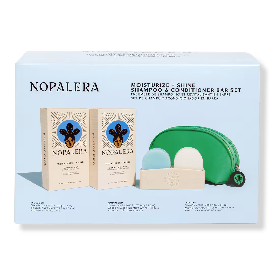 Nopalera  Moisturize + Shine Hair Care Duo