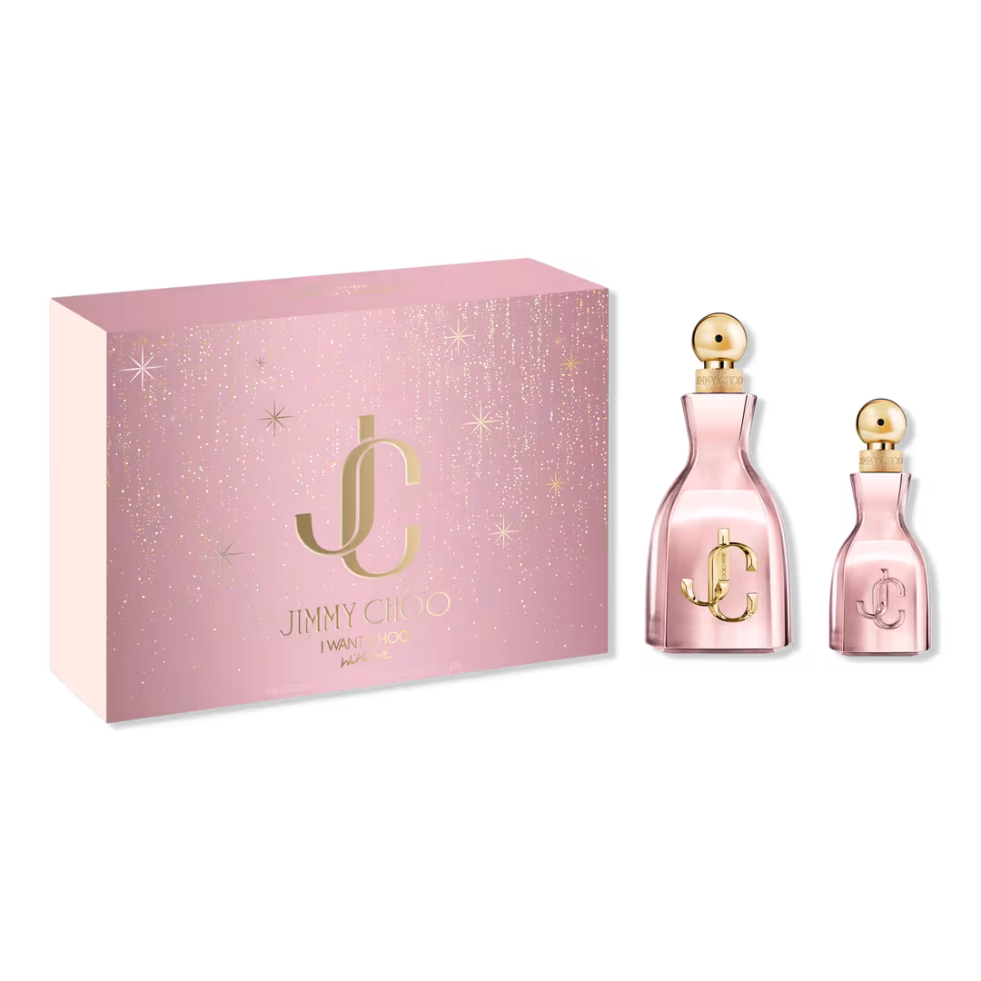 Jimmy Choo  I Want Choo With Love Eau de Parfum 2 Piece Set