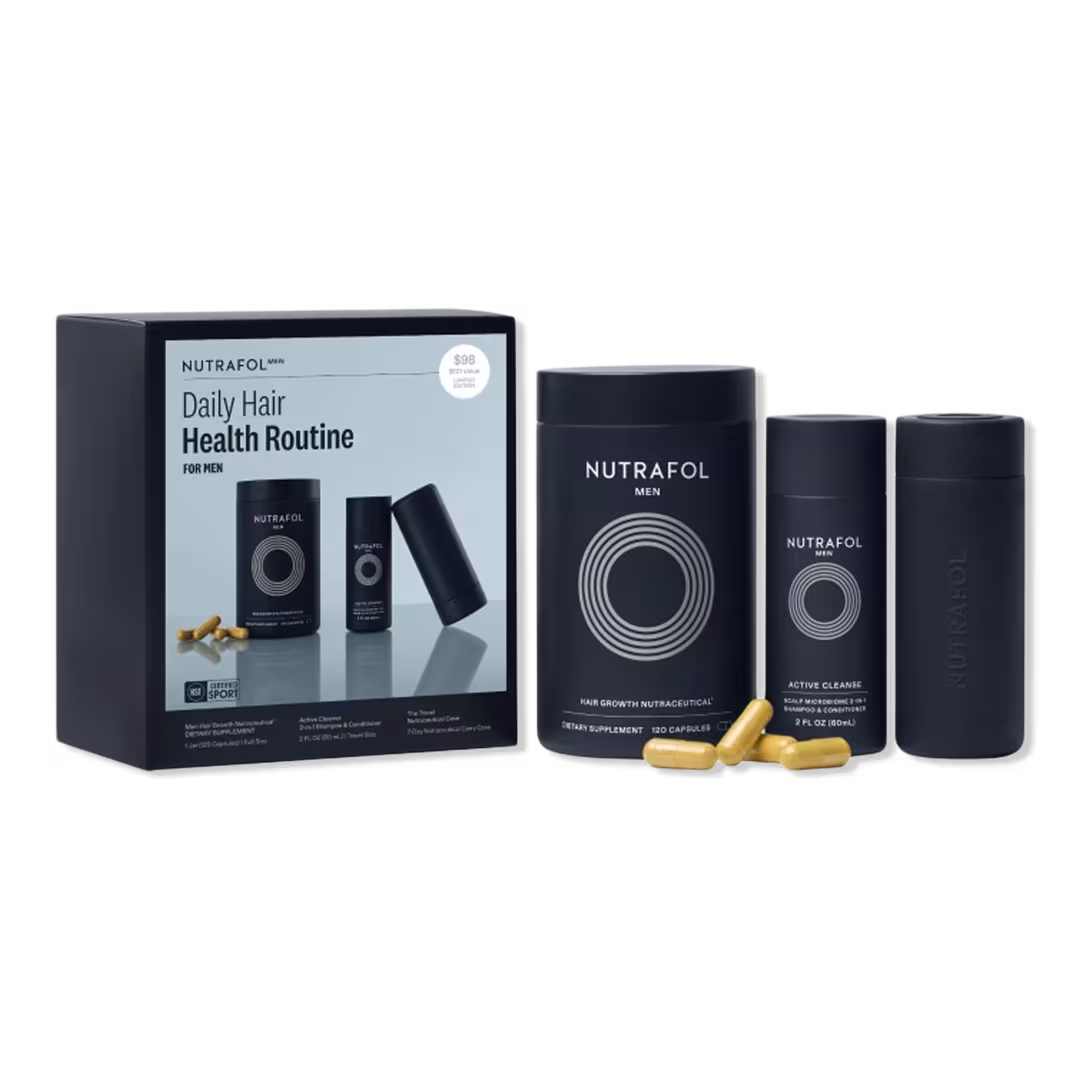 NUTRAFOL  Men Daily Hair Health Routine Set