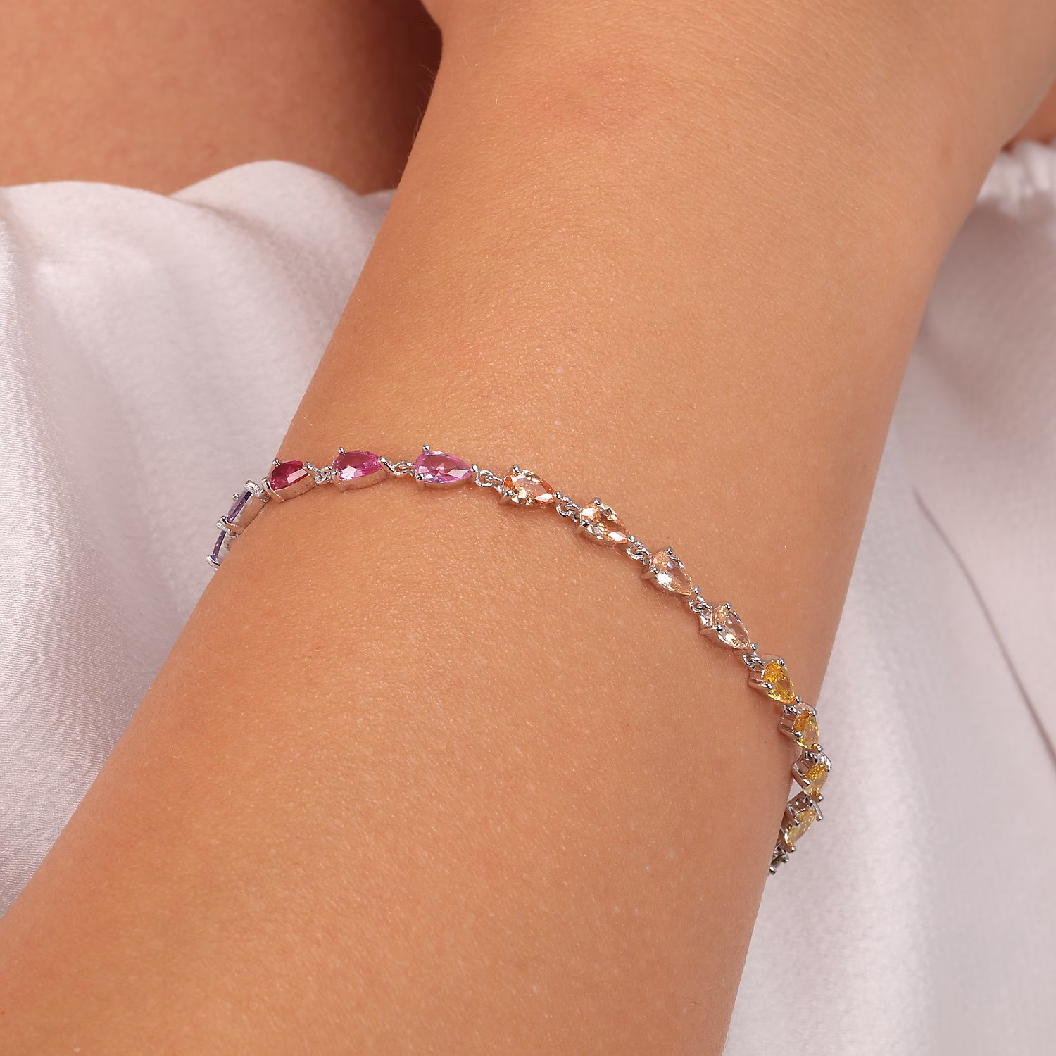 Armband 925er Silber, recycelt