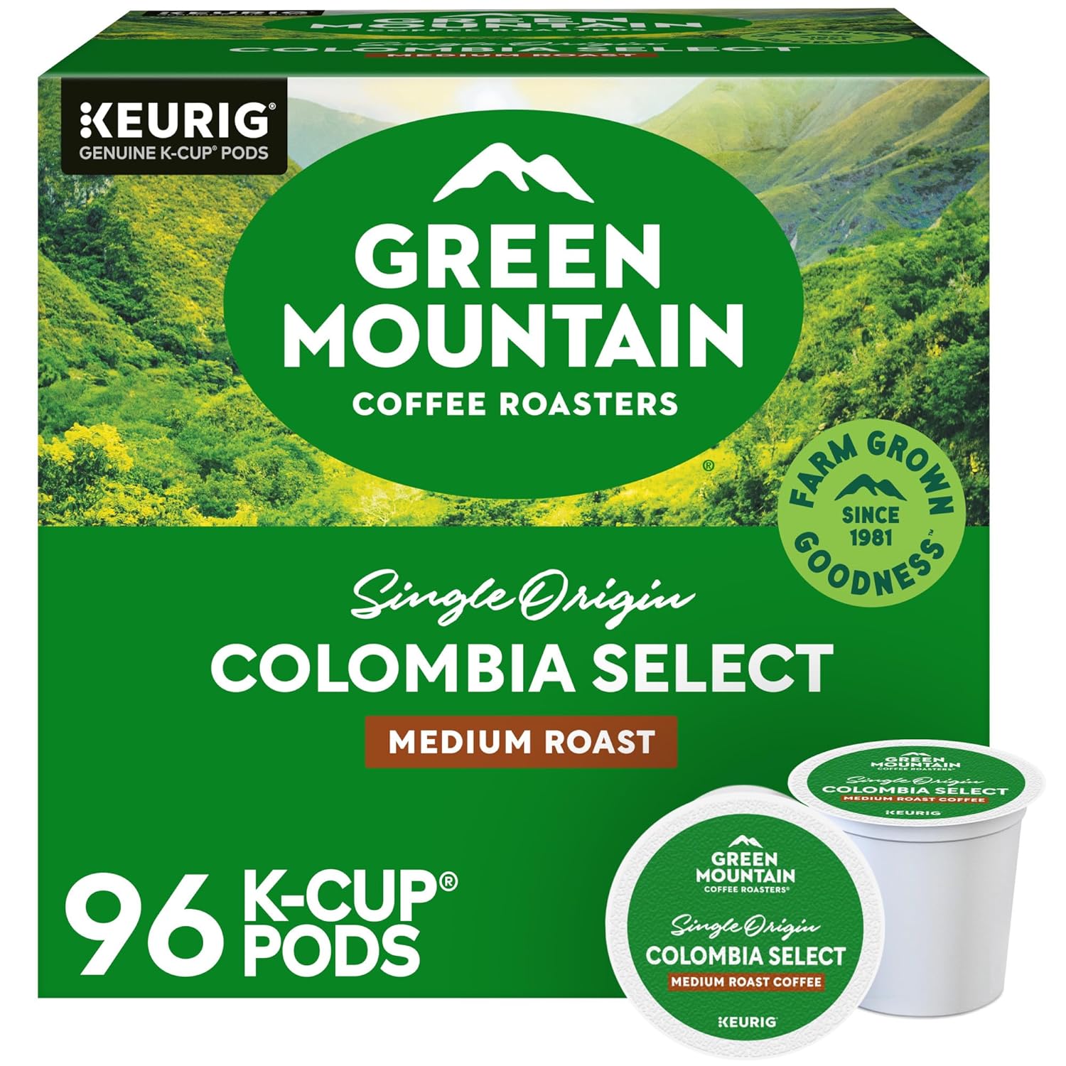 Green Mountain Coffee Nantucket Blend Keurig Single-Serve K-Cup Pods, Medium Roast Coffee, 96 Count