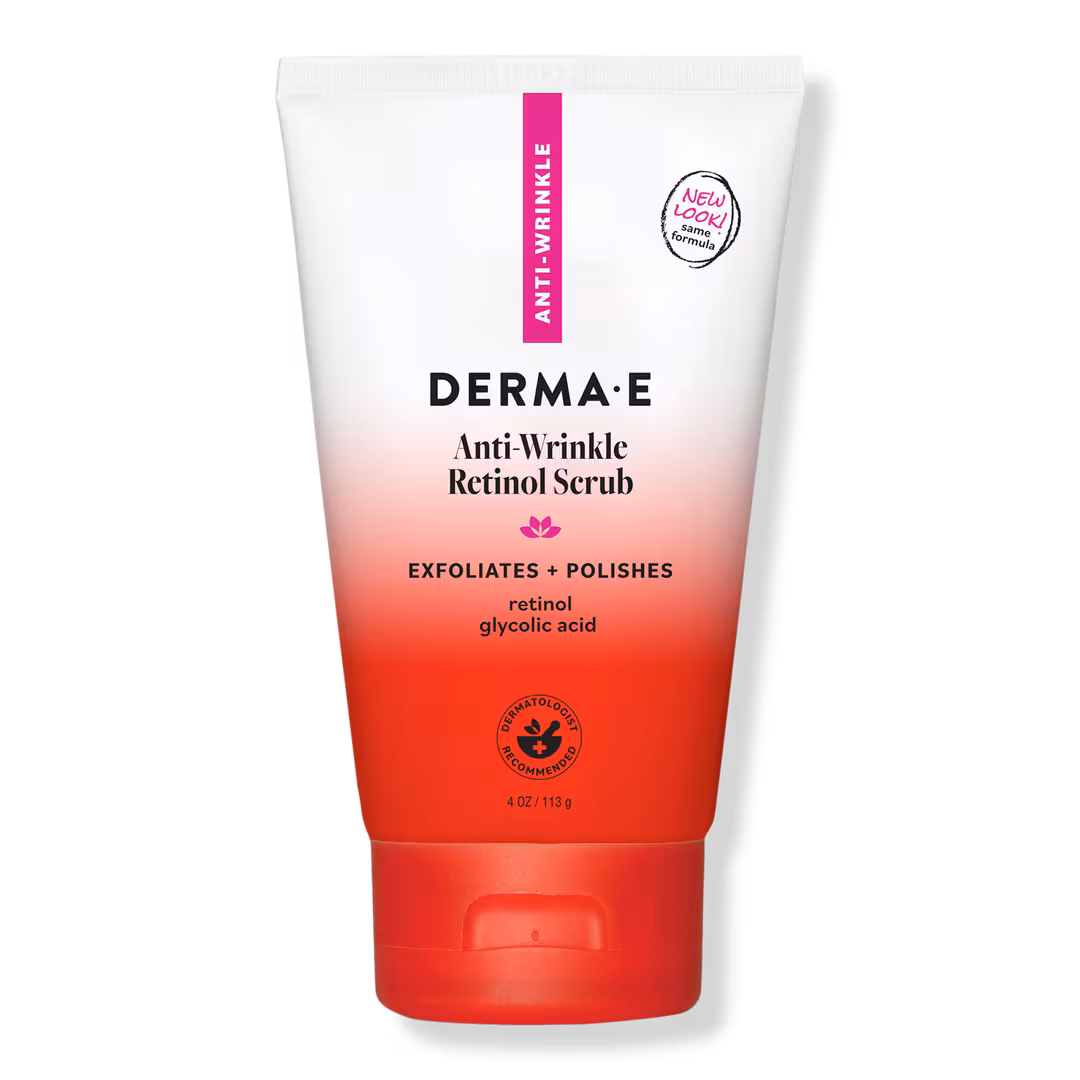 DERMA E  Anti-Wrinkle Retinol Scrub with Glycolic Acid