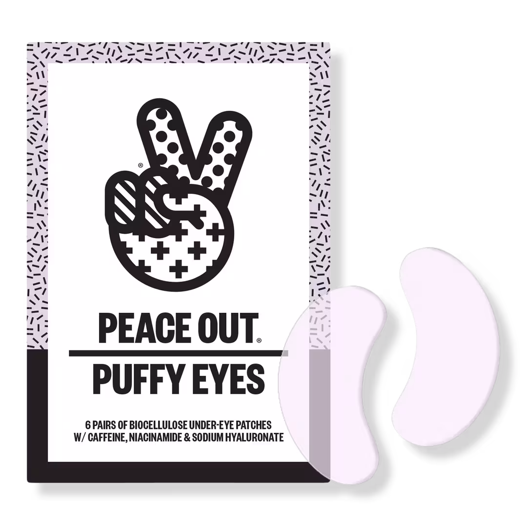 Peace Out  Puffy Eyes Biocellulose Under-Eye Patches