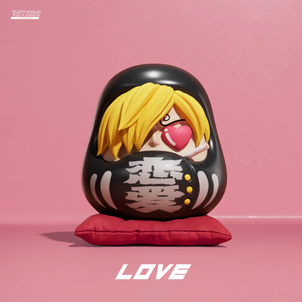 One Piece -  Daruma King Series 007 Black Leg Sanji by 7STARS Studios