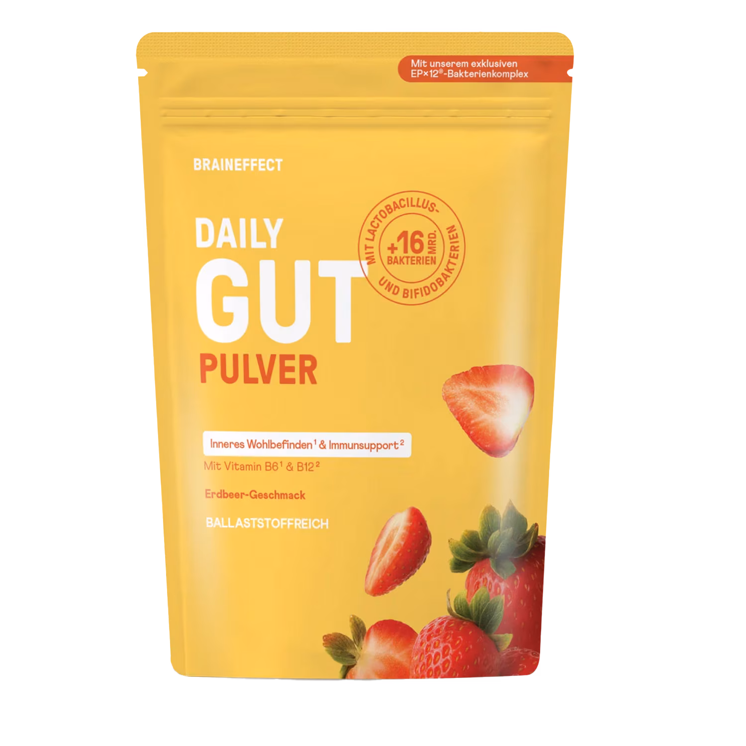 DAILY GUT PULVER – Bakterienkulturen-Komplex mit Ballaststoffen & Vitaminen