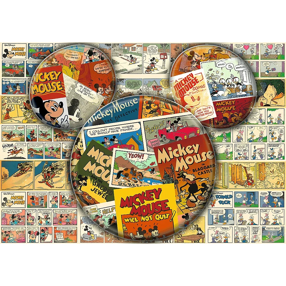 Puzzle Disney 1000 El. Komiksowa Myszka Miki