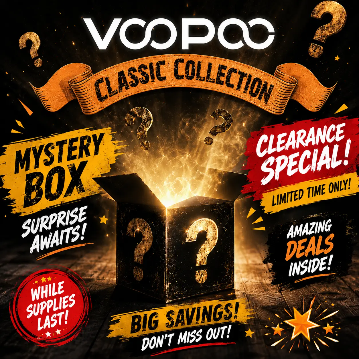🎁VOOPOO Classic Collection Vape Kit