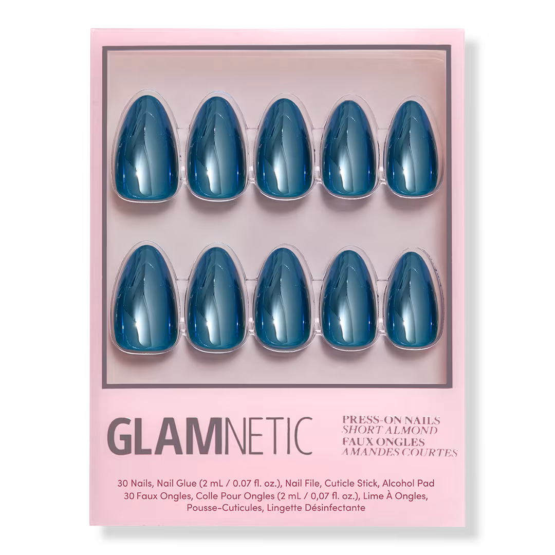 Glamnetic  Midnight Teal Press-On Nails