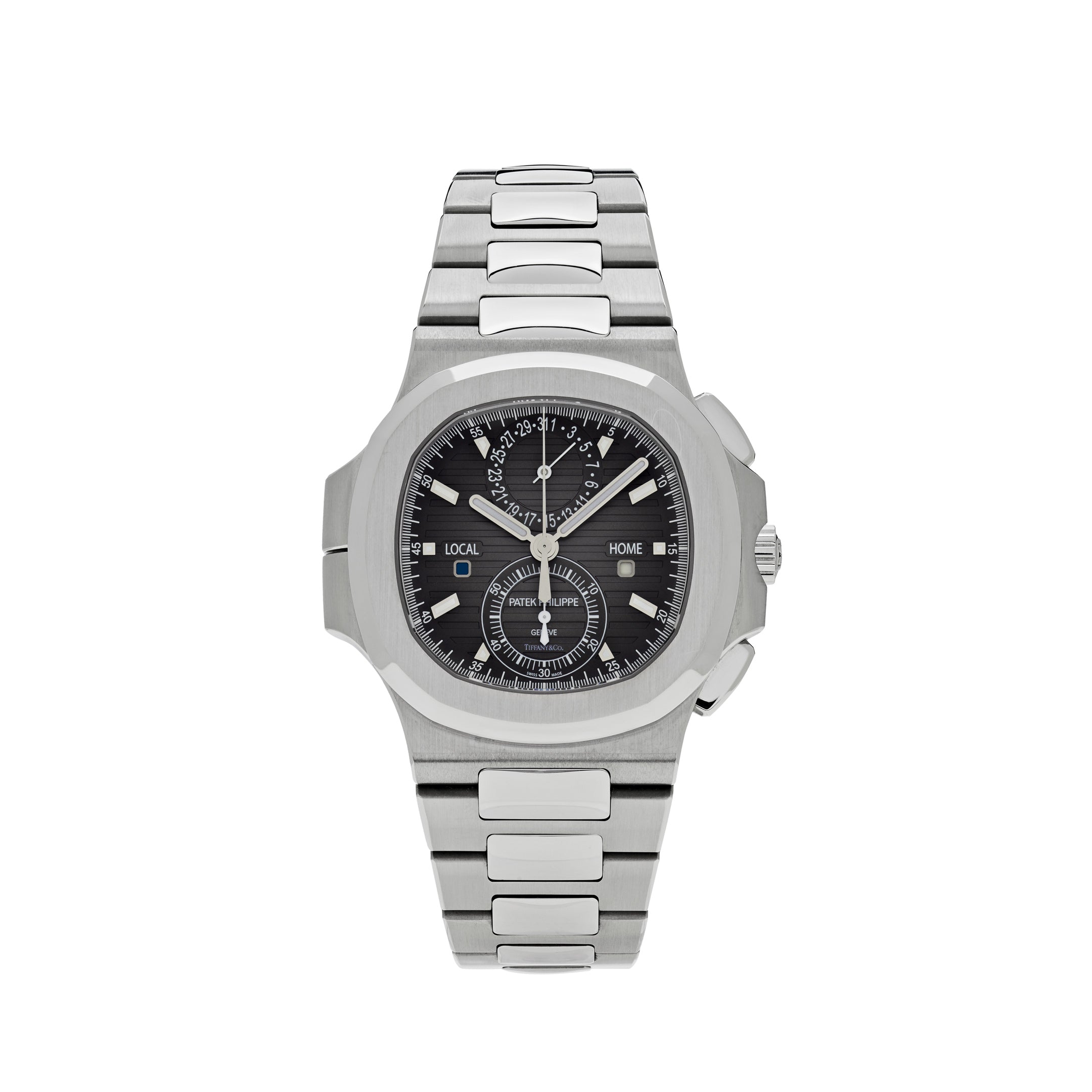 Patek Philippe Nautilus Tiffany & Co. Travel Time Chronograph 5990/1A-001