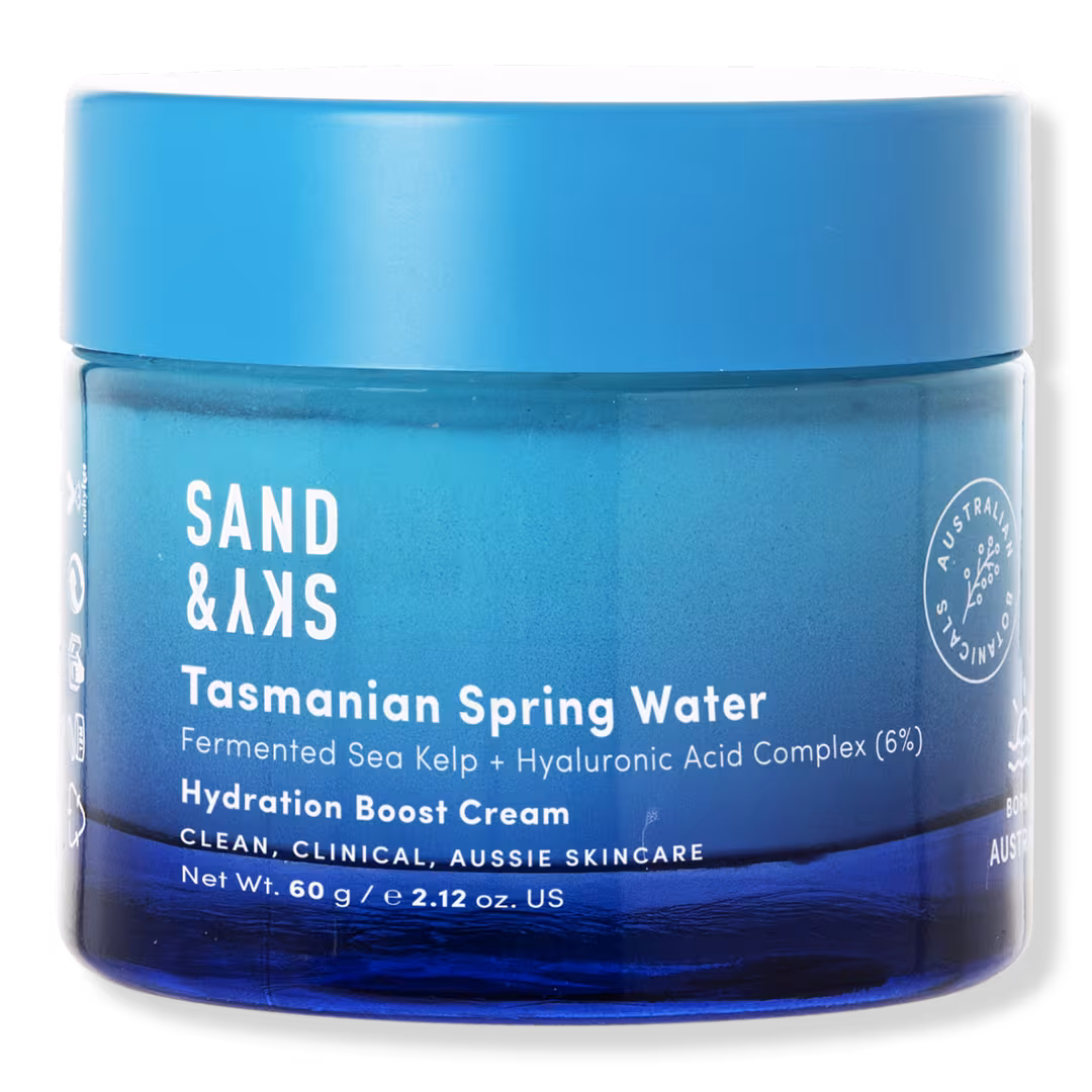 Sand and Sky  Tasmanian Spring Water Hydration Boost Cream