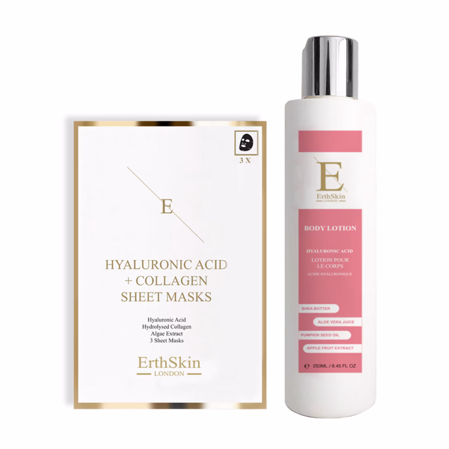 Feuchtigkeitsset für Körper und Maske