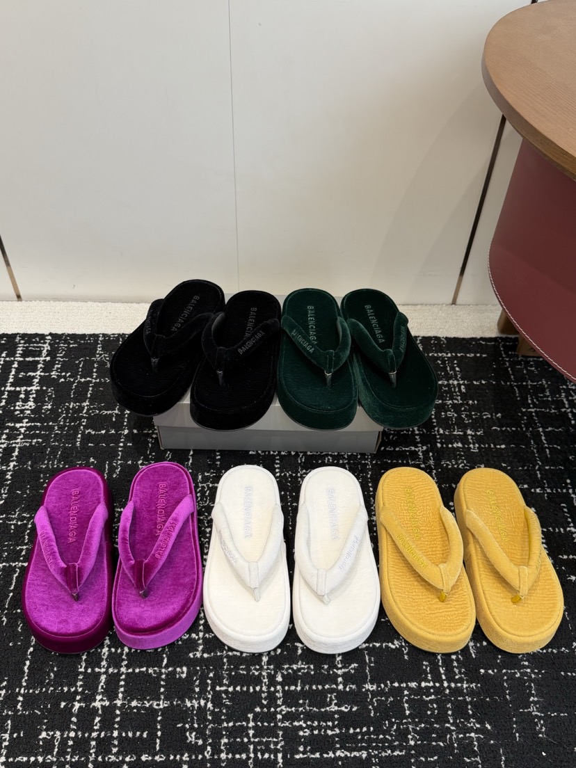 Balenciaga Jet Lag platform Flip-Flops Thong Sandals