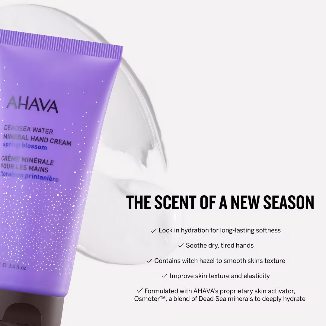 Ahava  Spring Blossom Mineral Hand Cream